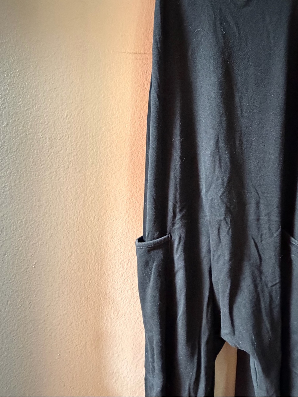 Amazon Black Spaghetti-Strap Casual Jumpsuit with Pockets - Picture 2 of 5